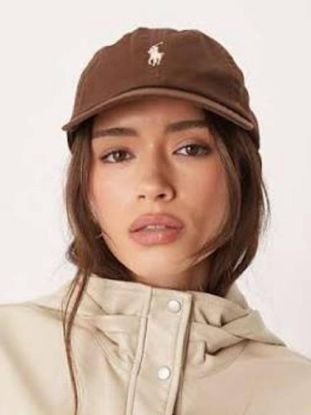 Brown Ralph Lauren Polo Cap